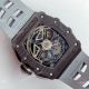 KV Factory Richard Mille RM011 Carbon Case Grey Rubber Band Mens Watch Best Replica (6)_th.jpg